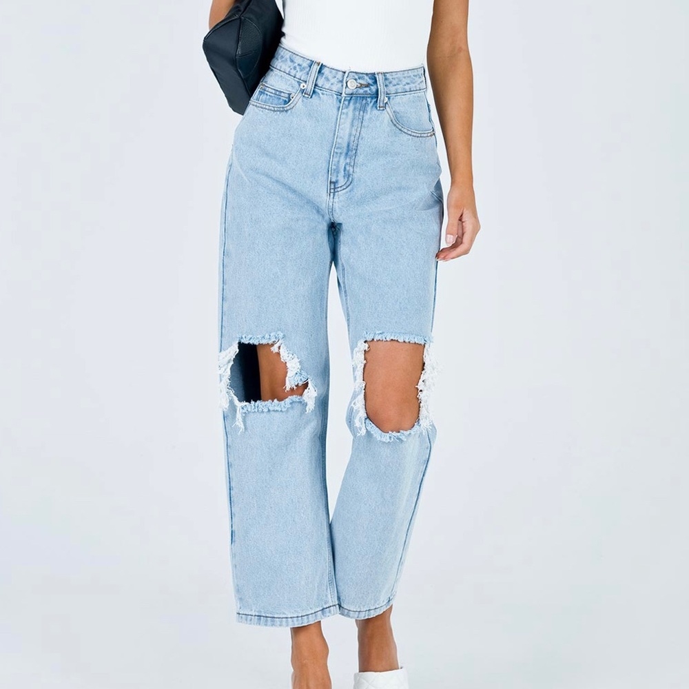 Princess Polly Oxford Mom Jeans - Picture 6 of 8